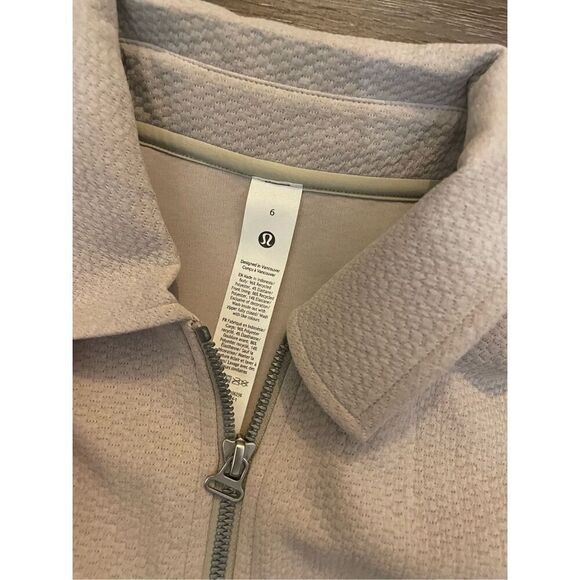 Lululemon Bubble Knit Zip Up Bomber Jacket - Picture 9 of 10